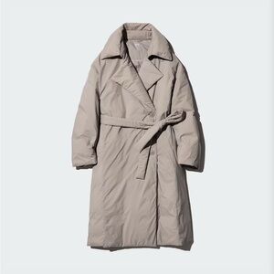 Uniqlo Down Belted Long Coat
Beige